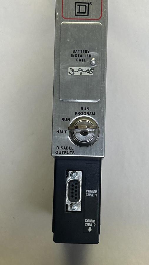 Used SQUARE D SYMAX,8020-SCP-424,PROCESSPR MODULE