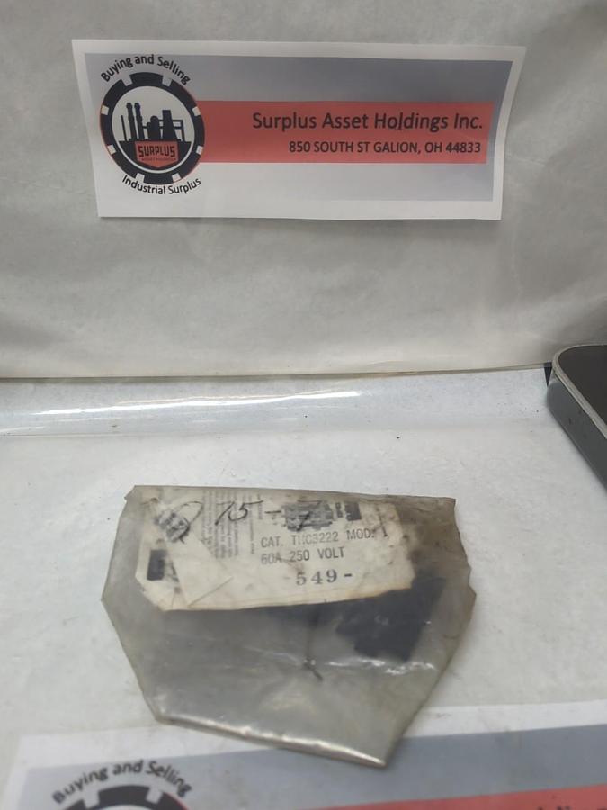GENERAL ELECTRIC,THC3222,FUSING KIT 60A 350V NOS