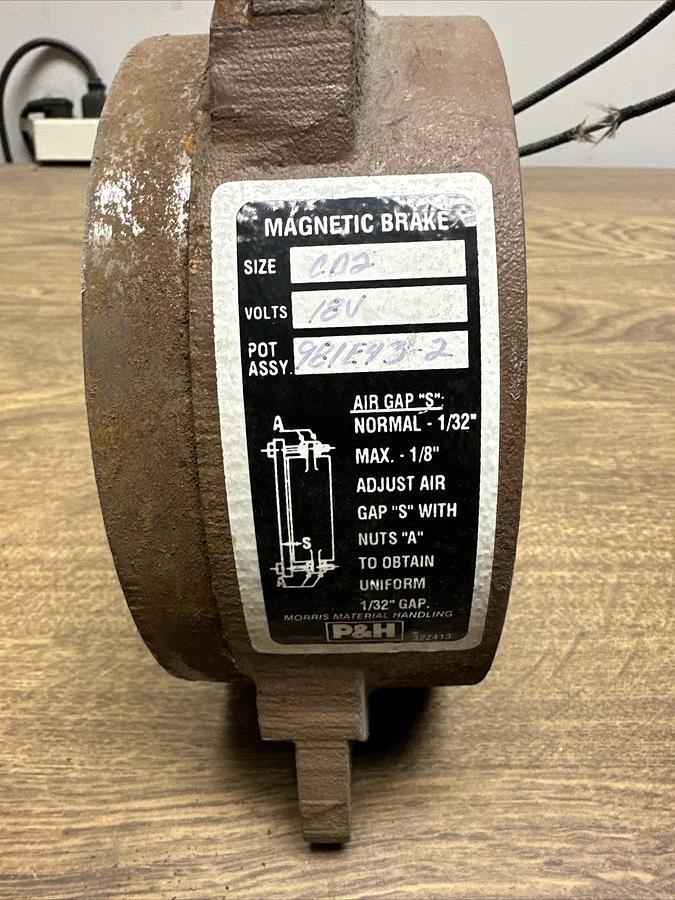 P&H,981E43-2,Magnetic Brake