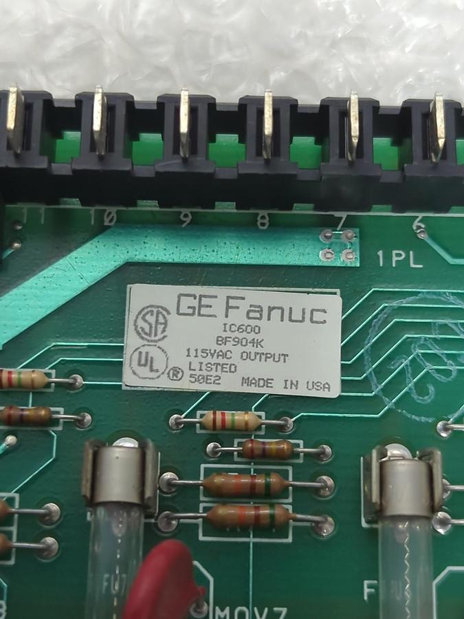 Used GE,IC600BF904K,OUTPUT CIRCUIT BOARD 115VAC PRE-OWNED