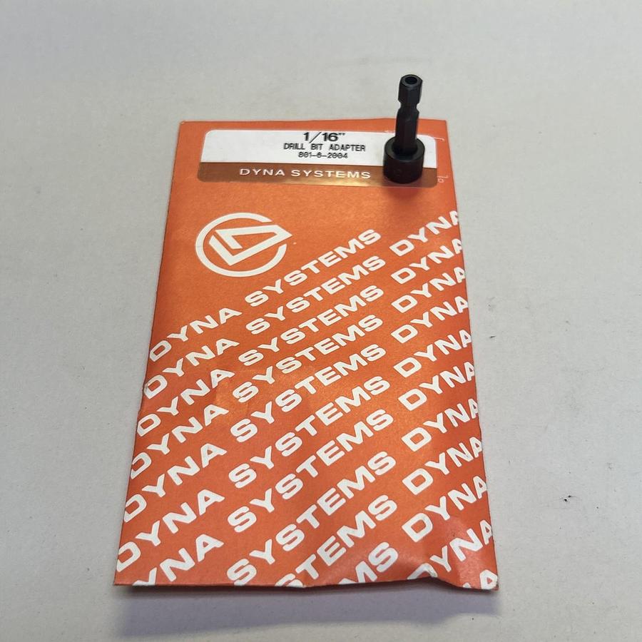 DYNA SYSTEMS,1/16INCH,DRILL BIT ADAPTER NOS