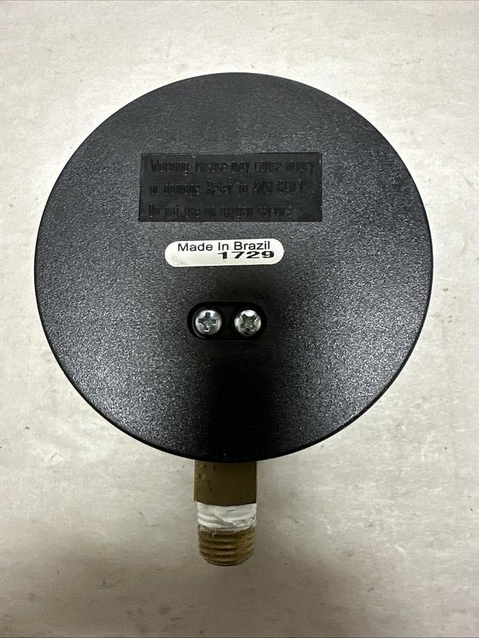 Used Ashcroft,35W1005PH 02L XUL,3-1/2" Polycabonate 0/80 PSI Retard 250PSI