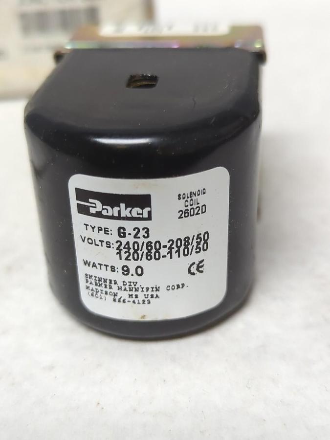 PARKER,G-23,NORMALLY CLOSED COIL ASSEMBLY 9 WATT NOS