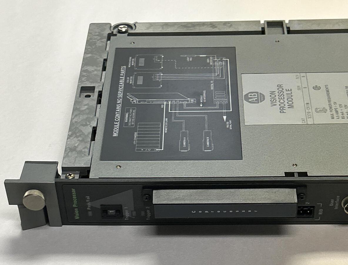 Used ALLEN BRADLEY,5370-CVIM,SER B REV B VISION PROCESSOR MODULE