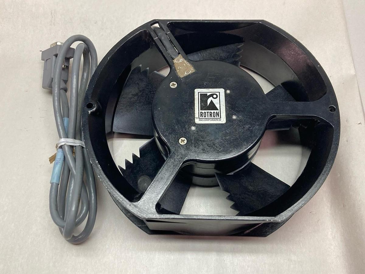 Used EG&G Rotron,011424/3171SF,3-Phase Saucer Fan 1.3A 3300RPM