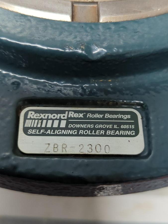 REXNORD,ZBR2300,FLANGE MOUNT ROLLER BEARING 3 INCH BORE NOS