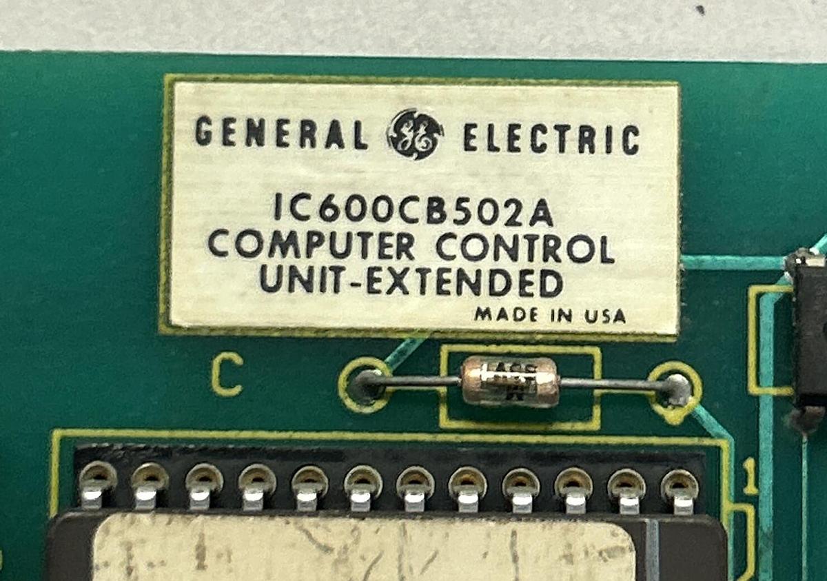 Used GE FANUC,IC600CB502A,CONTROL MODULE