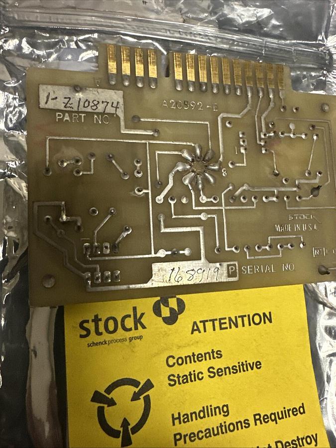 Used Stock,1-Z10874,Current Feedback Card