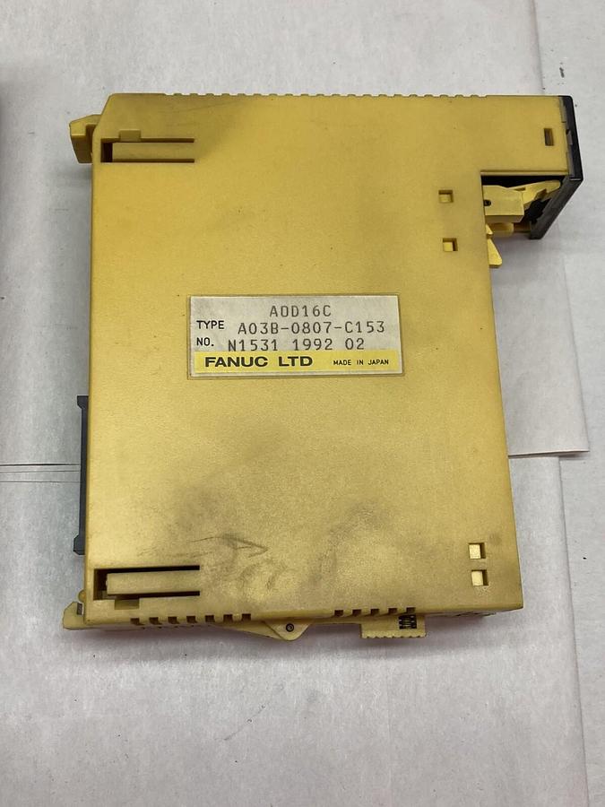 Used Fanuc,A03B-0807-C153,PLC Module