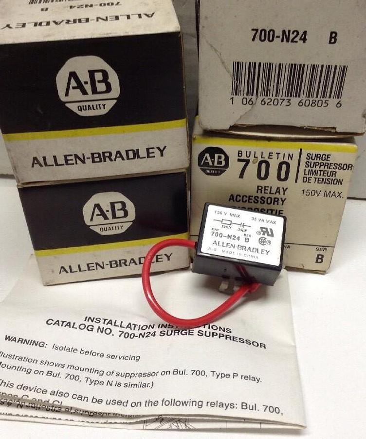 Allen Bradley,700-N24,Series B Surge Suppressor LOT OF 4