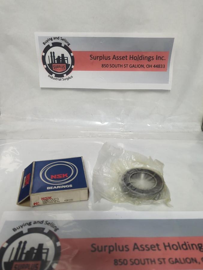 NSK,6307VVC3,DEEP GROOVE BALL BEARING 35X80X21MM NOS