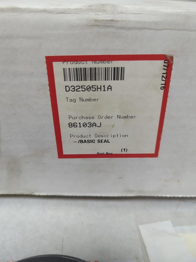 FLOWSERVE,D32505H1A,SERIES D BASIC SEAL NOS