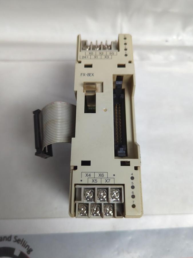 Used MITSUBISHI,FX-8EX,PROGRAMMABLE CONTROLLER DC24V PRE-OWNED