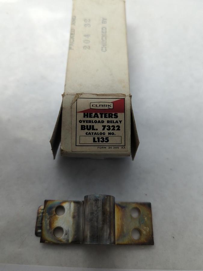 JOSLYN CLARK,L135,OVERLOAD HEATER ELEMENT NOS