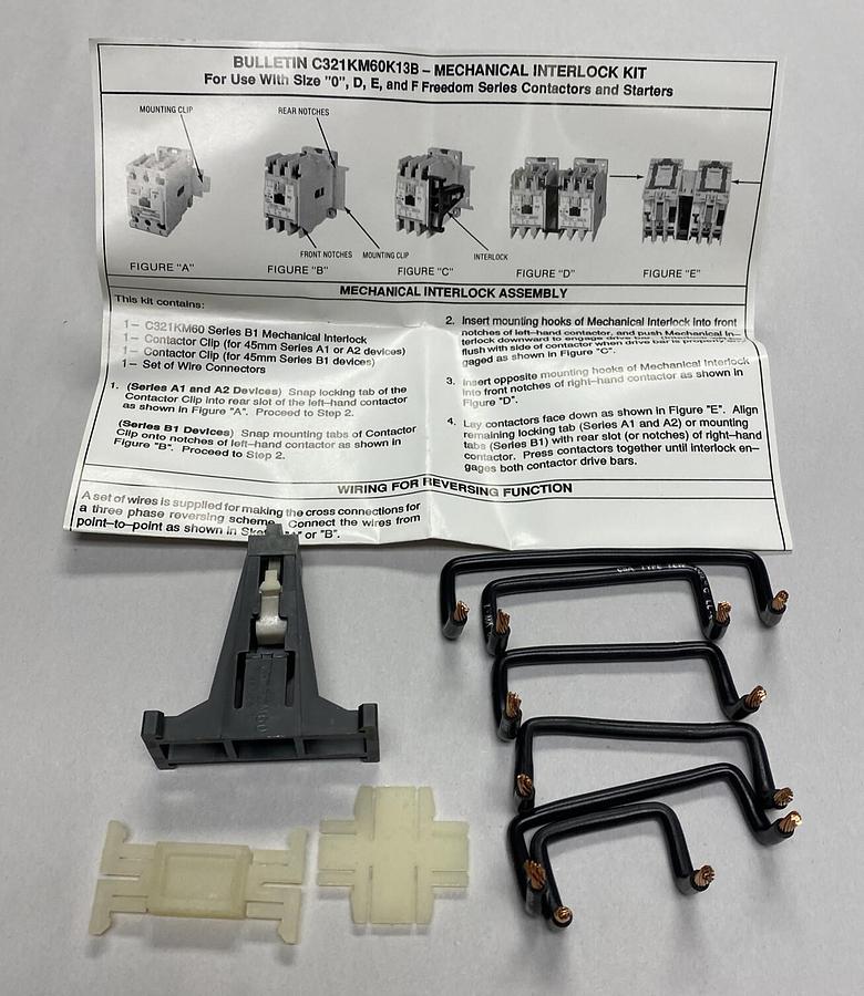 Eaton Cutler-Hammer,C321KM60K13B,Interlock Kit NOS