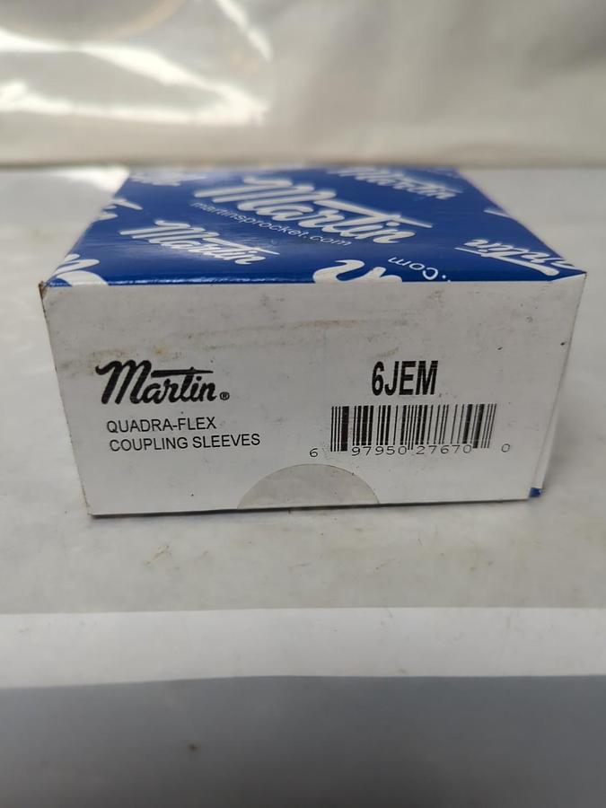 MARTIN,6JEM,QUADRA-FLEX COUPLING SLEEVE 6JEM NOS