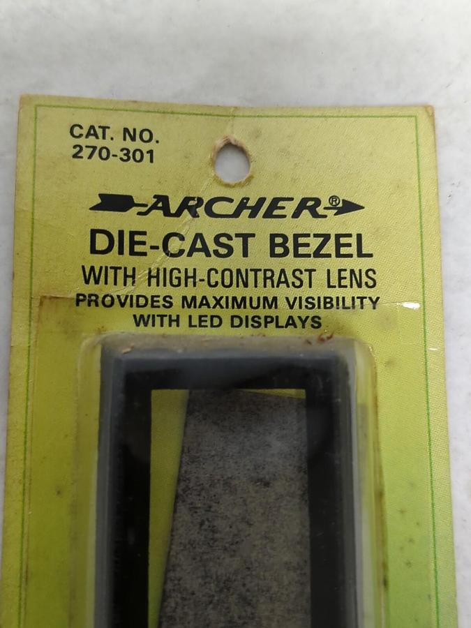 ARCHER,270-301,DIE CAST BENZEL HIGH CONTACT LENS NOS