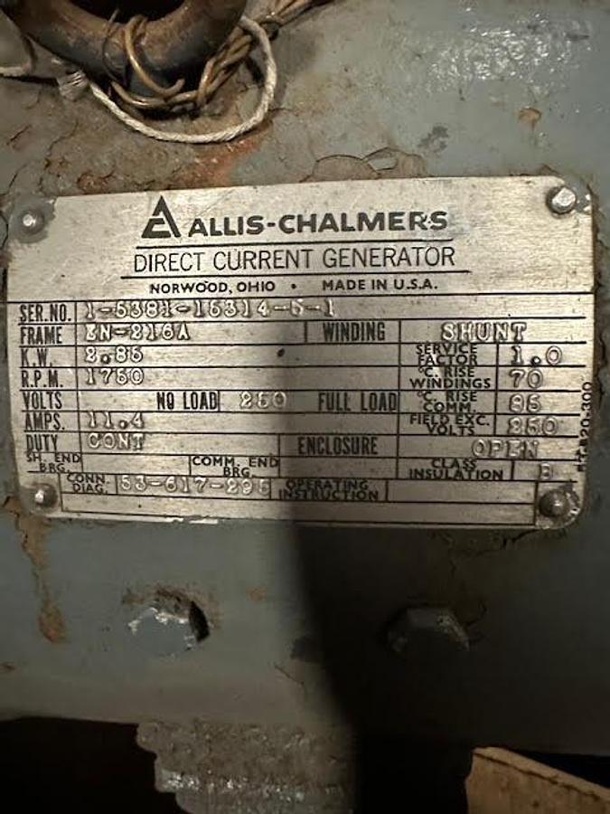Used Allis Chalmers EN-216A