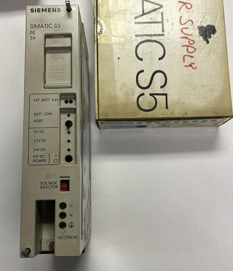 Used SIEMENS,6ES5951-7LB14,POWER SUPPLY UNIT