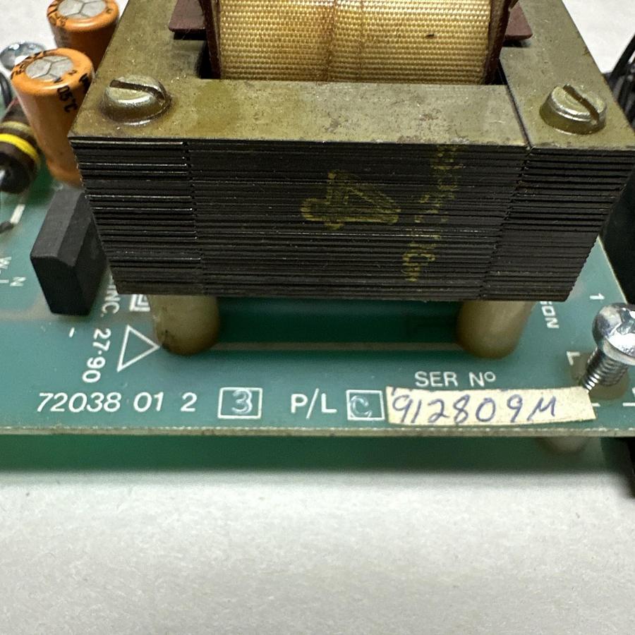 Used Emerson,72038012,Power Supply Control Board