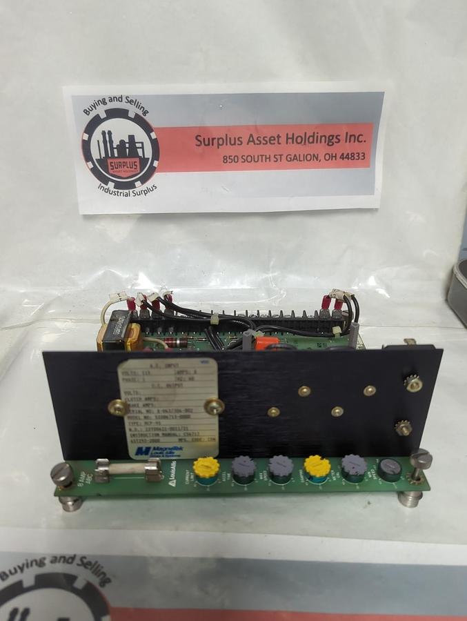 Used MAGNETEK,MCP-9,VOLTAGE CURRENT TRANSDUCER BOARD PRE-OWNED
