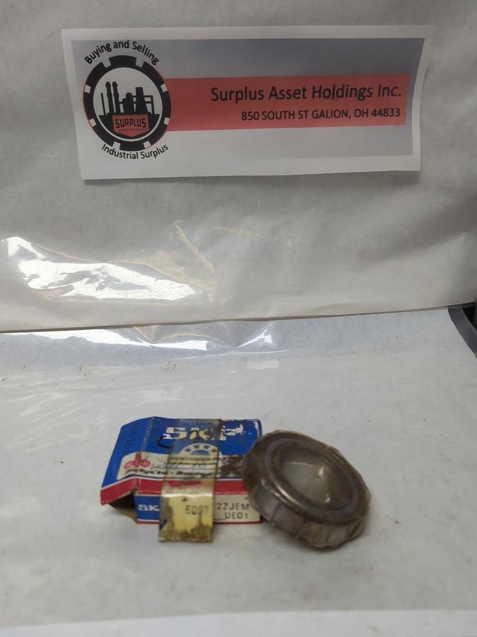 SKF,6007 2ZJEM,DEEP GROOVE BALL BEARING NOS