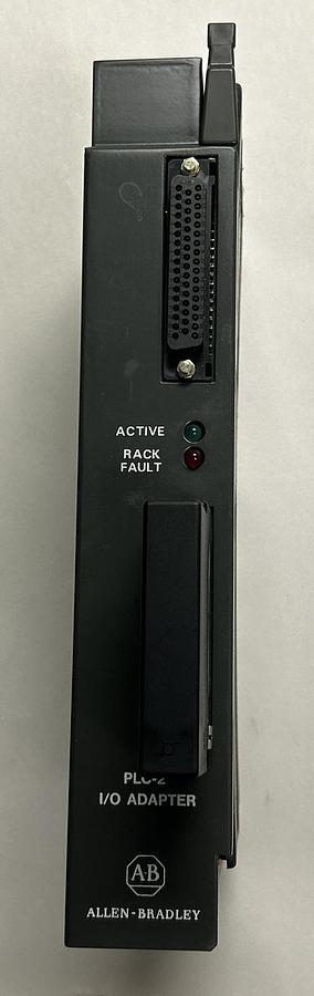 Used ALLEN BRADLEY,1771-AL,I/O ADAPTER MODULE W/ 1777-CP PLUG