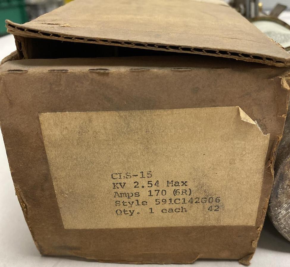 Westinghouse,CLS-15,Fuse STYLE 591C142G06 2.54KV Amps 170