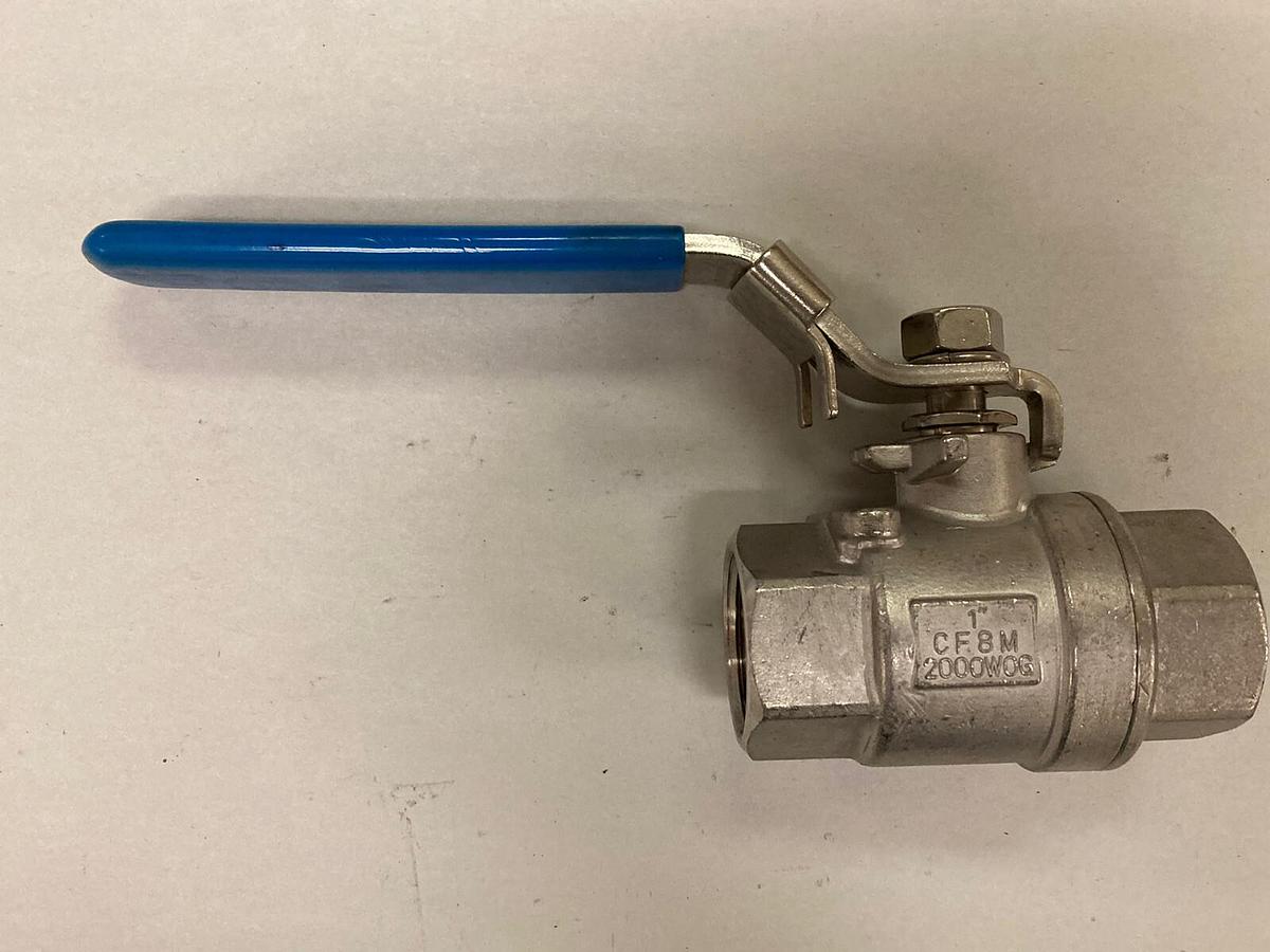 Ball Valves,CF8M,1 INCH 2000 WOG Stainless Ball Valve