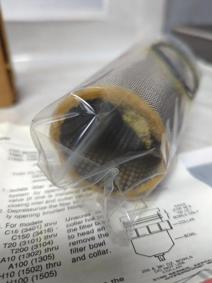 HANKISON,0734-3,FILTER CARTRIDGE SLEEVE REPLACEMENT NOS