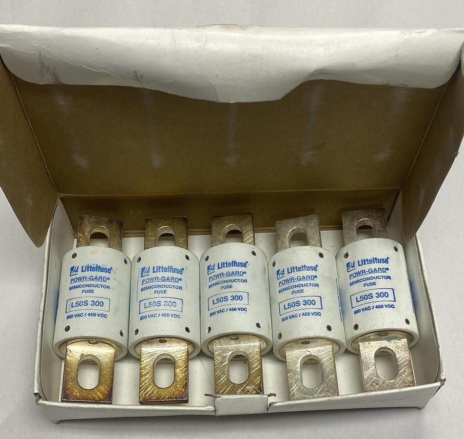 Littelfuse,L50S 300,Semiconductor Fuse Lot Of 5 NOS