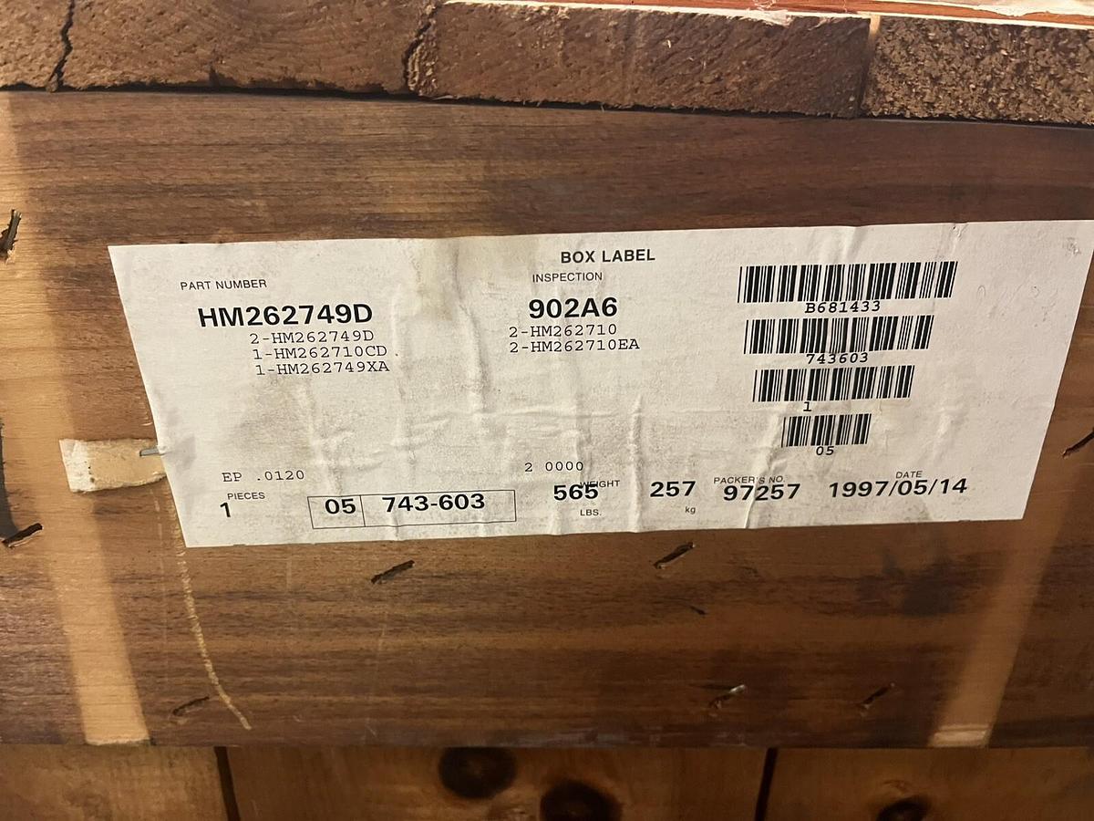 TIMKEN,HM262749D,ROLLER BEARING