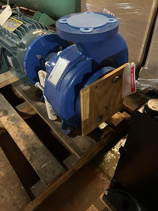 Used FTI,UC4310,ULTRACHEM 4"X3X10 SEALLESS MAGNETIC PLASTIC LINED CHEMICAL PUMP 20HP