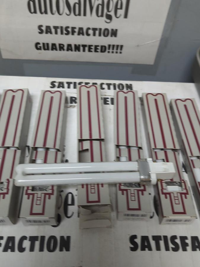 G.E. BIAX,F13BX/SPX27,COMPACT FLOURESCENT LAMPS LOT OF 7 NOS