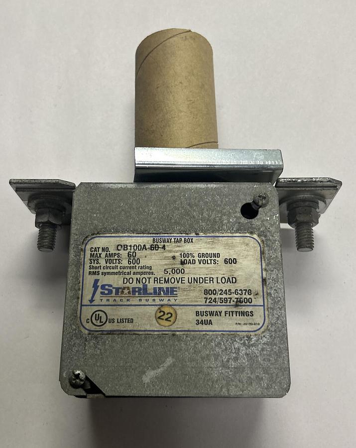 STARLINE,OB100A-60-4,BUSWAY TAP BOX NOS