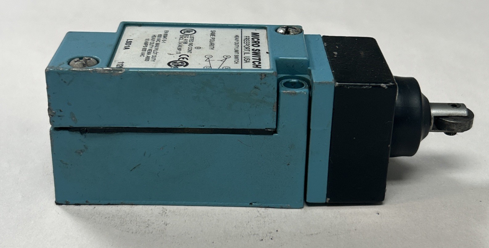 Used HONEYWELL MICRO SWITCH,LSD1A,HEAVY DUTY LIMIT SWITCH