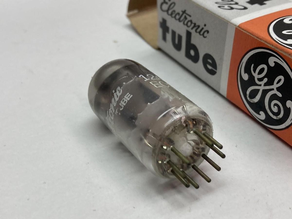 General Electric,12AT7/ECC81,Vacuum Tube