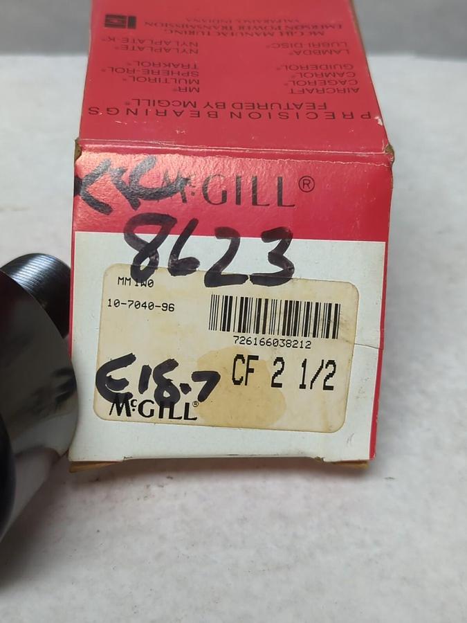 MCGILL,CF-2-1/2,CAM FOLLOWER 2-1/2 INCH NOS