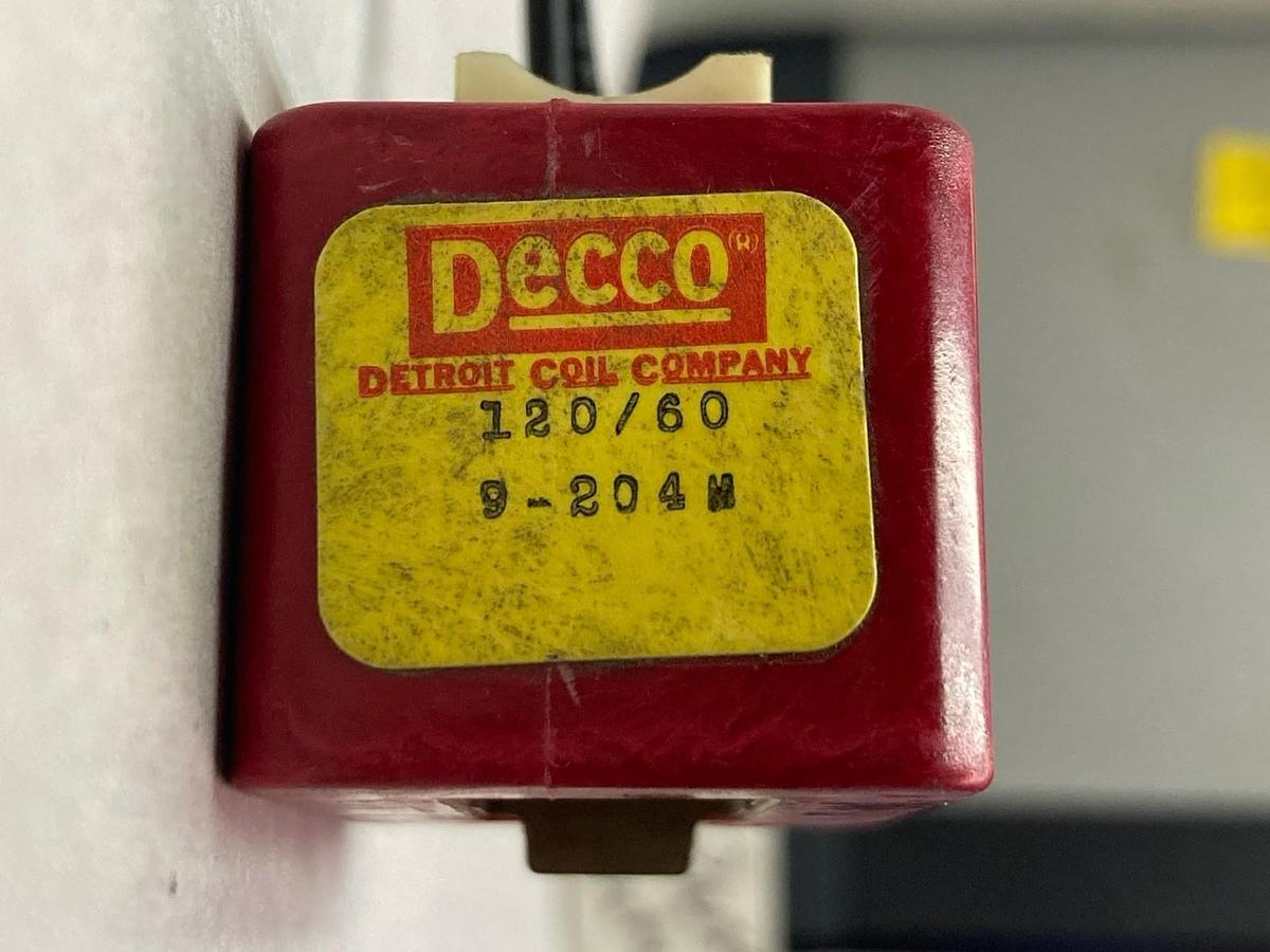 Used Delco,9-204M,Coil 120V 60Hz