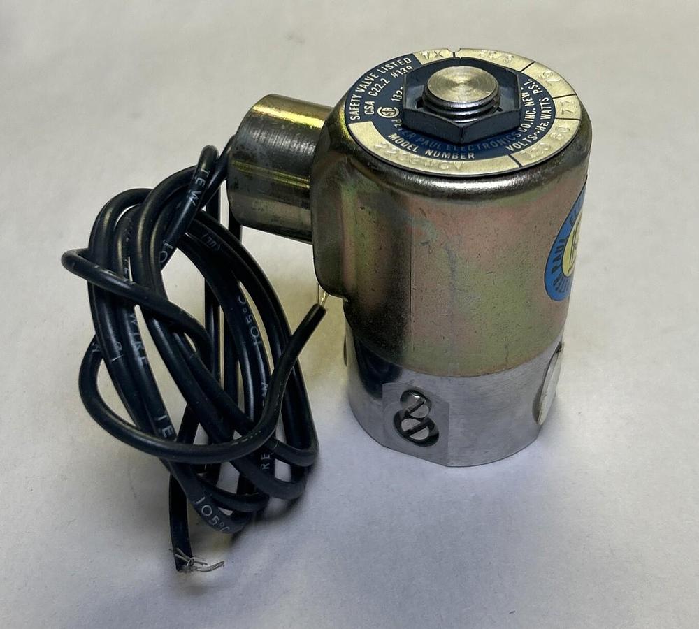 PETER PAUL ELECTRONICS,2209WCV,SOLENOID VALVE NOS