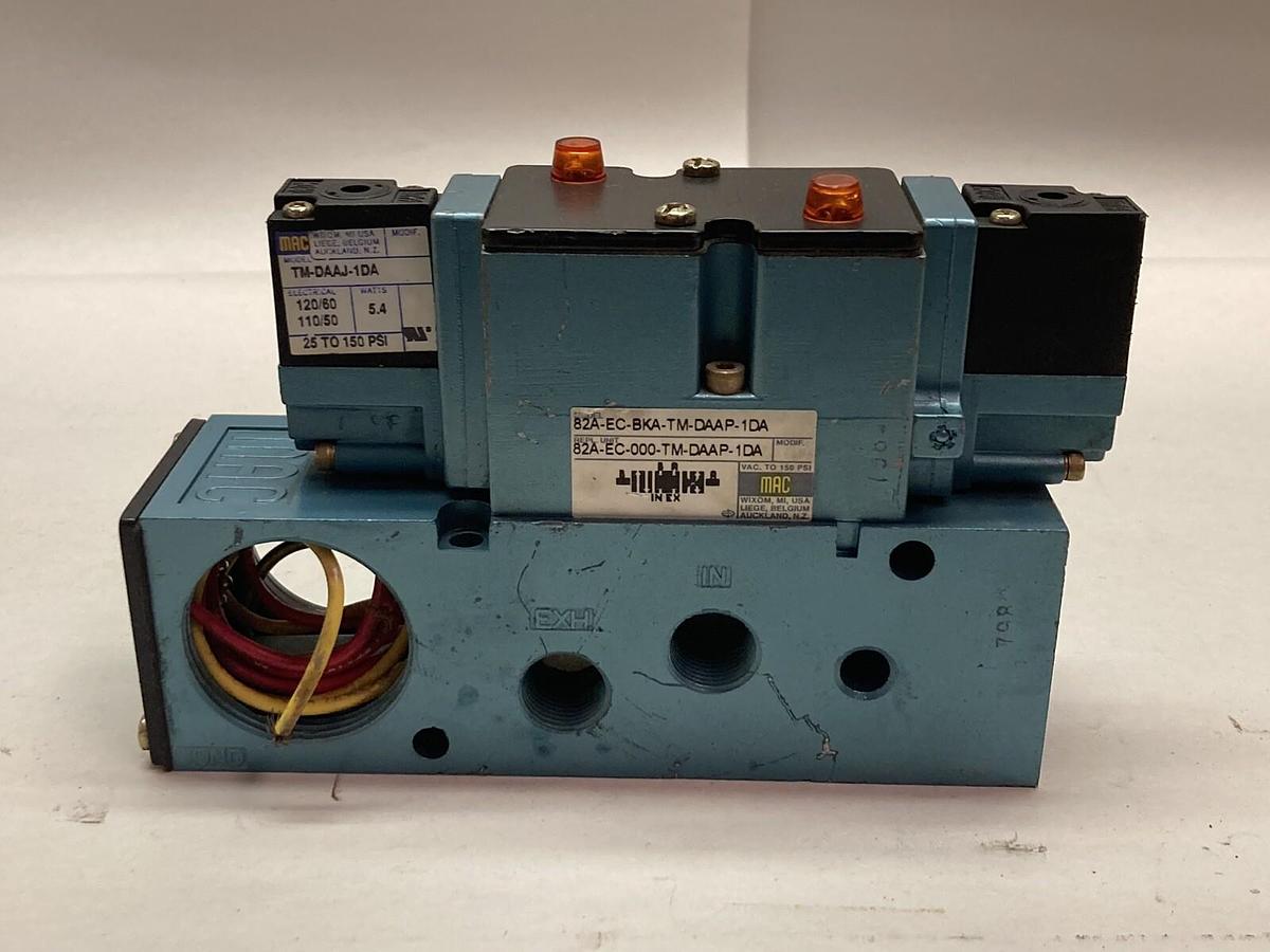 Used MAC,82A-AA-BKA-TM-DAAP-1DA,Solenoid Valve