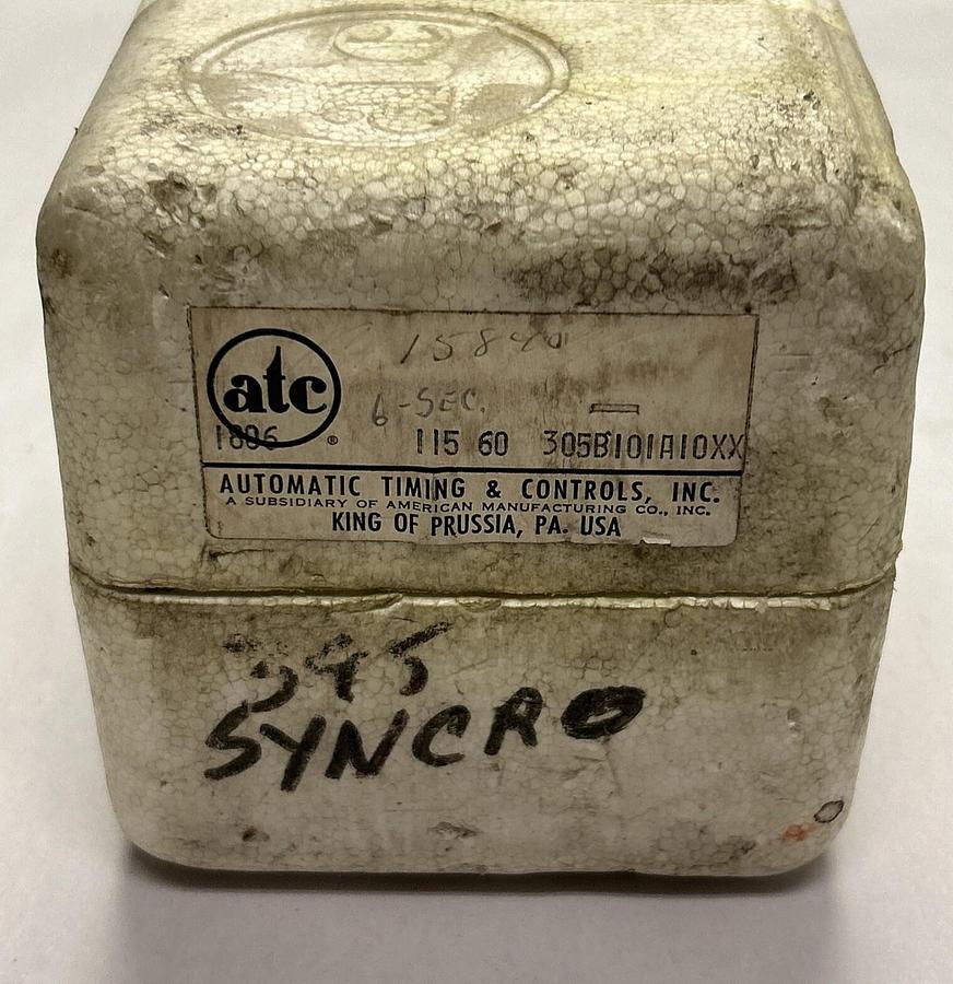 ATC,305B101A10XX,ELECTRONIC TIMER NOS