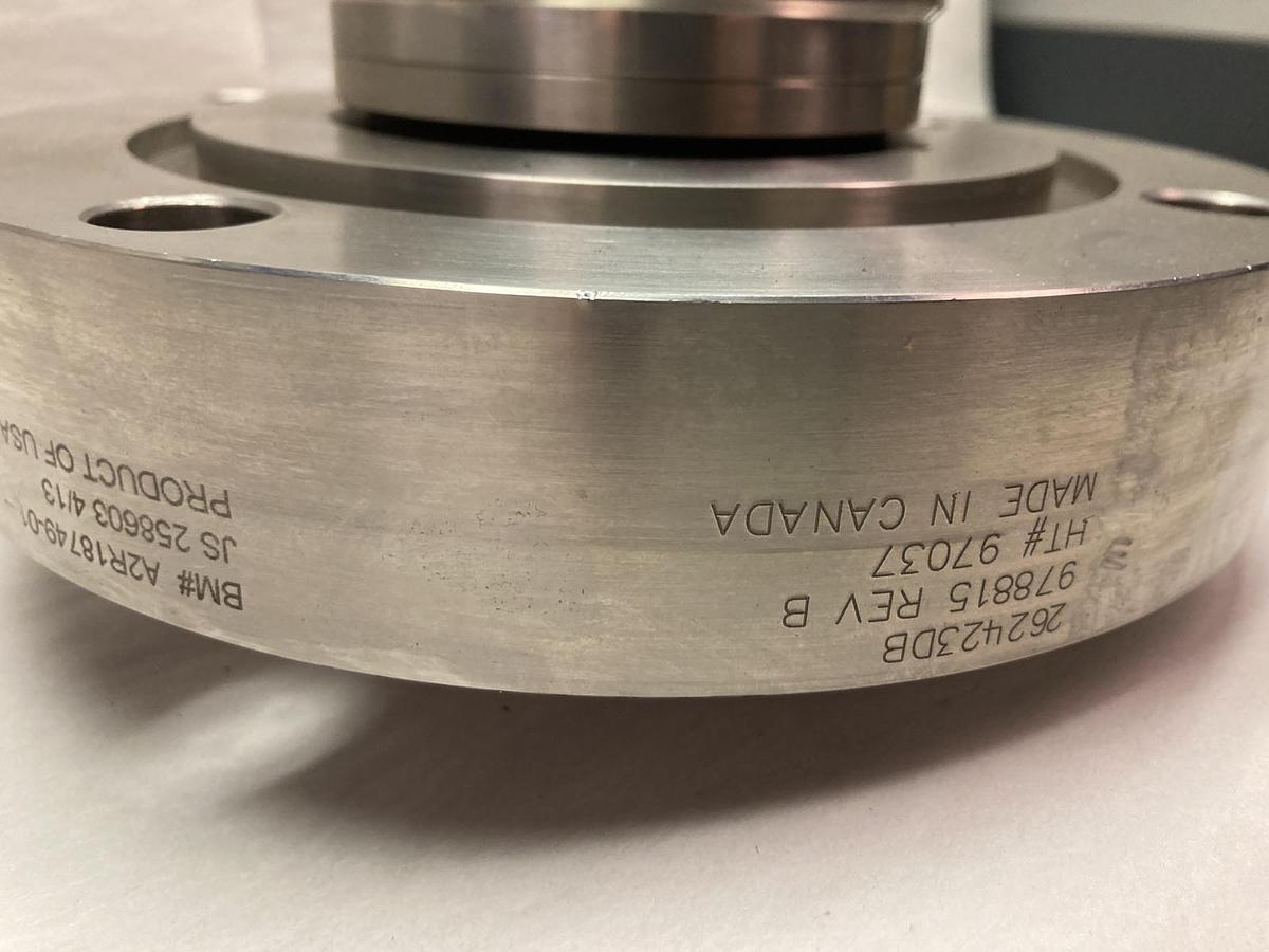 Used Flowserve,A2R18749-01,Stainless Steel Valve Guide Stem