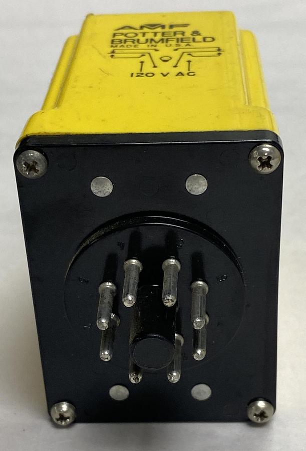 Used Potter & Brumfield,CDB-38-70003,Time Delay Relay 120V 0.1-10Sec Lot Of 5