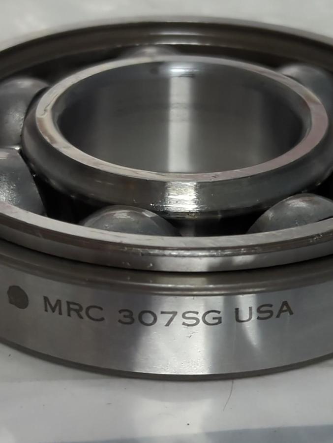 Used MRC,307SG,DEEP GROOVE BALL BEARING WITH SNAP RING PRE-OWNED