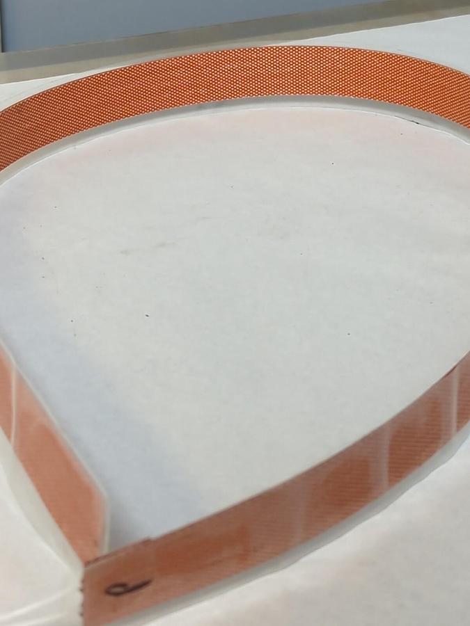 WATLOW,010400C1 AOO1B,SILICONE RUBBER HEATER 120V/200WATTS NOS