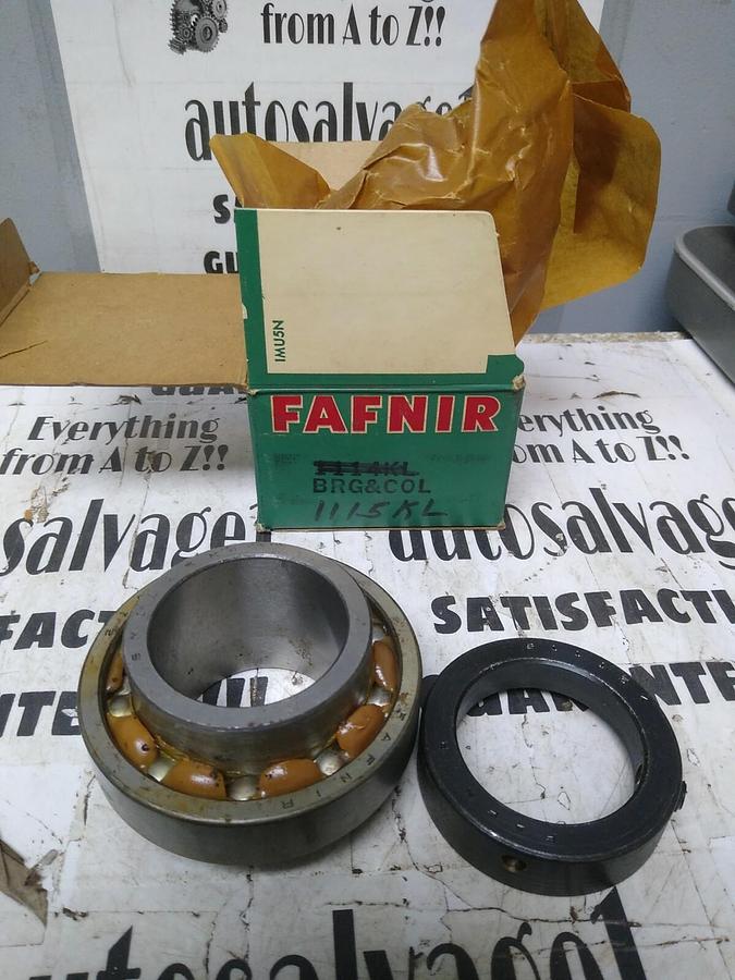 FAFNIR,1115KL,BRG&COL BEARING NOS