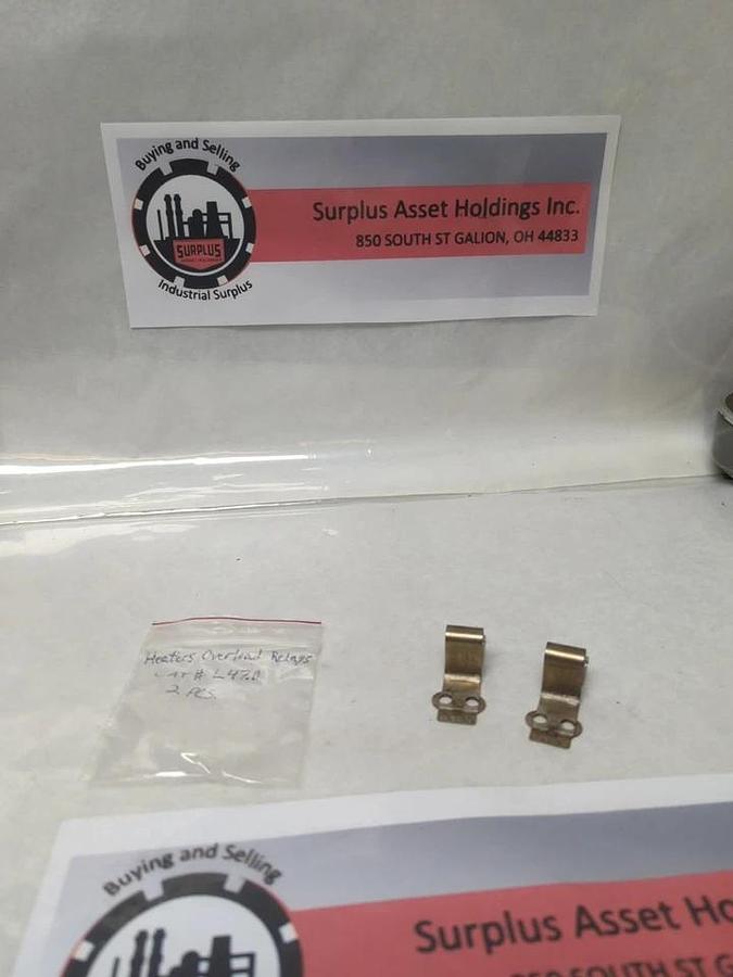 Used SYLVANIA,L.47.0,OVERLOAD HEATER ELEMENT LOT OF 2 PRE-OWNED