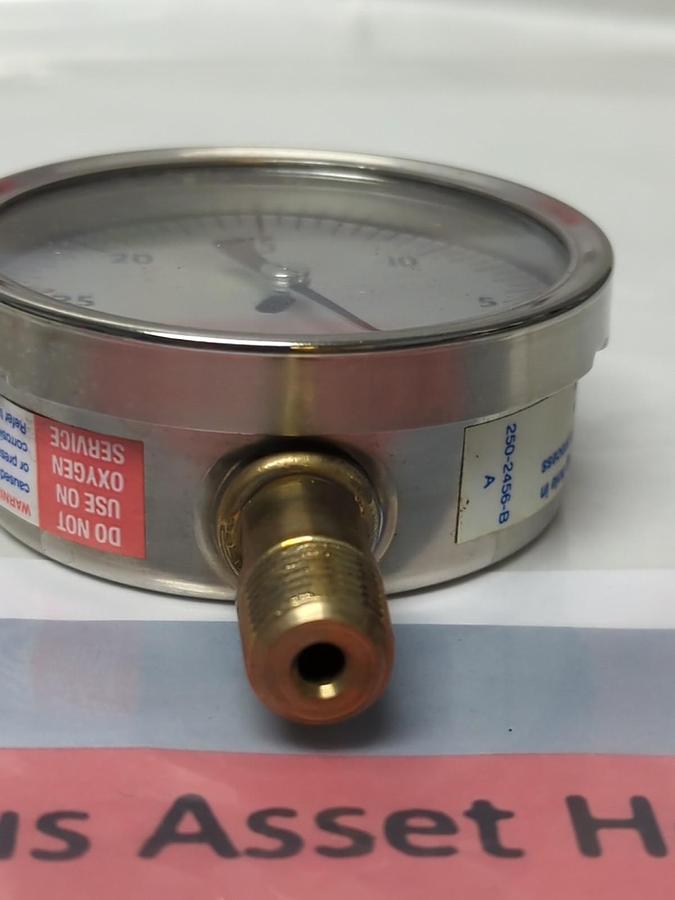 Used ASHCROFT,Q-8962,GAUGE 30-0 IN.Hg VAC PRE-OWNED