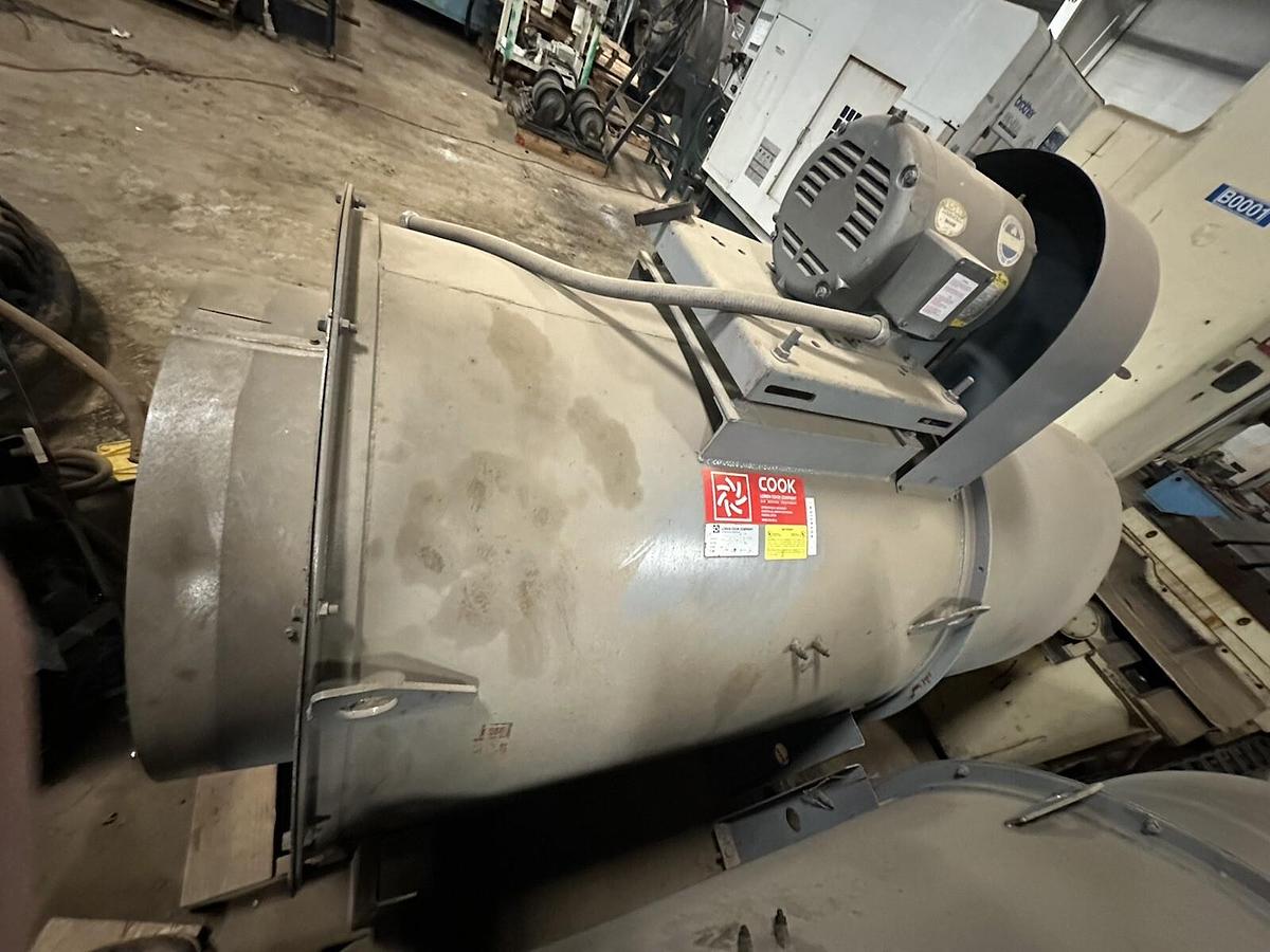 Used Loren Cook,245CIC-FM,Centrifugal In-Line Blower Mark EF-6